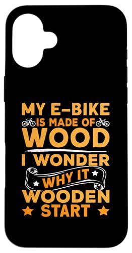 E-Bike-Design aus Holz für Biker und Radfahrer Hülle für iPhone 16 Plus E-Bike-Design aus Holz für Biker und Radfahrer Hülle für iPhone 16 Plus von E-Bike Design Ideas For E-Bike Cyclist
