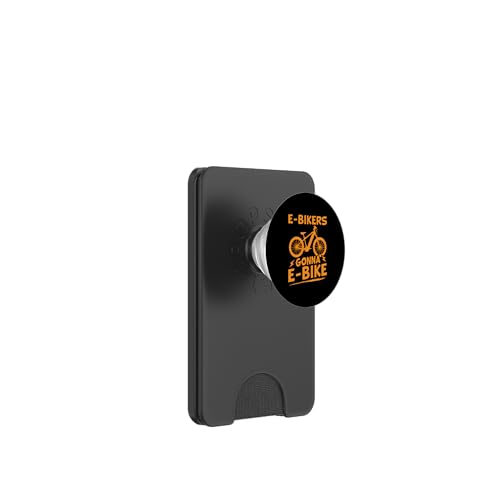 E-Bike Sprüche E-Bike Design für Radfahrer und Biker PopSockets PopWallet für MagSafe von E-Bike Design Ideas For E-Bike Cyclist