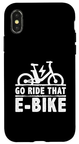Go Ride E-Bike-Design für Radfahrer und Biker Hülle für iPhone X/XS Go Ride E-Bike-Design für Radfahrer und Biker Hülle für iPhone X/XS von E-Bike Design Ideas For E-Bike Cyclist
