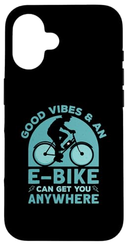 Good Vibes E-Bike-Design für E-Biker Hülle für iPhone 16 Good Vibes E-Bike-Design für E-Biker Hülle für iPhone 16 von E-Bike Design Ideas For E-Bike Cyclist
