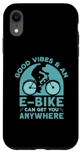 Good Vibes E-Bike-Design für E-Biker Hülle für iPhone XR Good Vibes E-Bike-Design für E-Biker Hülle für iPhone XR von E-Bike Design Ideas For E-Bike Cyclist