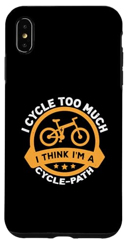 I Cycle Too Much, I Think I'm A Cycle-path E-Bike Design Hülle für iPhone XS Max I Cycle Too Much, I Think I'm A Cycle-path E-Bike Design Hülle für iPhone XS Max von E-Bike Design Ideas For E-Bike Cyclist