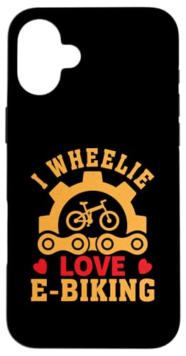 I Wheelie Love E-Biking Design für E-Biker Hülle für iPhone 16 Plus I Wheelie Love E-Biking Design für E-Biker Hülle für iPhone 16 Plus von E-Bike Design Ideas For E-Bike Cyclist