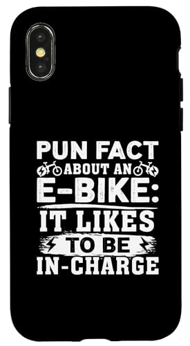 Lustiges Wortspiel Fakt E-Bike Design für Radfahrer Hülle für iPhone X/XS Lustiges Wortspiel Fakt E-Bike Design für Radfahrer Hülle für iPhone X/XS von E-Bike Design Ideas For E-Bike Cyclist