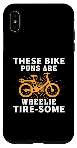 Lustiges Wortspiel Idee E-Bike Design Wheelie Tire-Some Hülle für iPhone XS Max Lustiges Wortspiel Idee E-Bike Design Wheelie Tire-Some Hülle für iPhone XS Max von E-Bike Design Ideas For E-Bike Cyclist