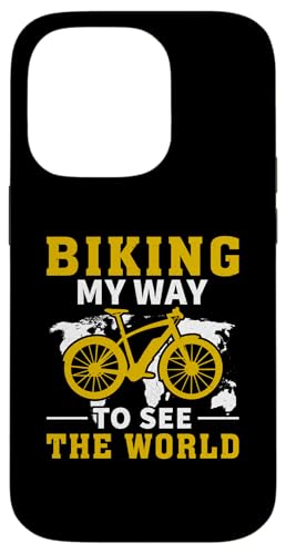 So sehen Sie die Welt E-Bike-Design für Elektro-Biker Hülle für iPhone 14 Pro von E-Bike Design Ideas For E-Bike Cyclist