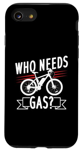 Motivierendes E-Bike-Design für Biker Hülle für iPhone SE (2020) / 7 / 8 von E-Bike Electric Bicycle Cycling Designs