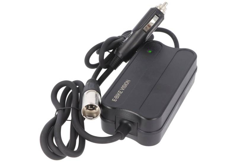 E-Bike Vision 12V KFZ-LADER PASSEND ZU POWERPACKS MIT 36 V, Ladeschluss-Spannung 42 Akku-Ladestation von E-Bike Vision