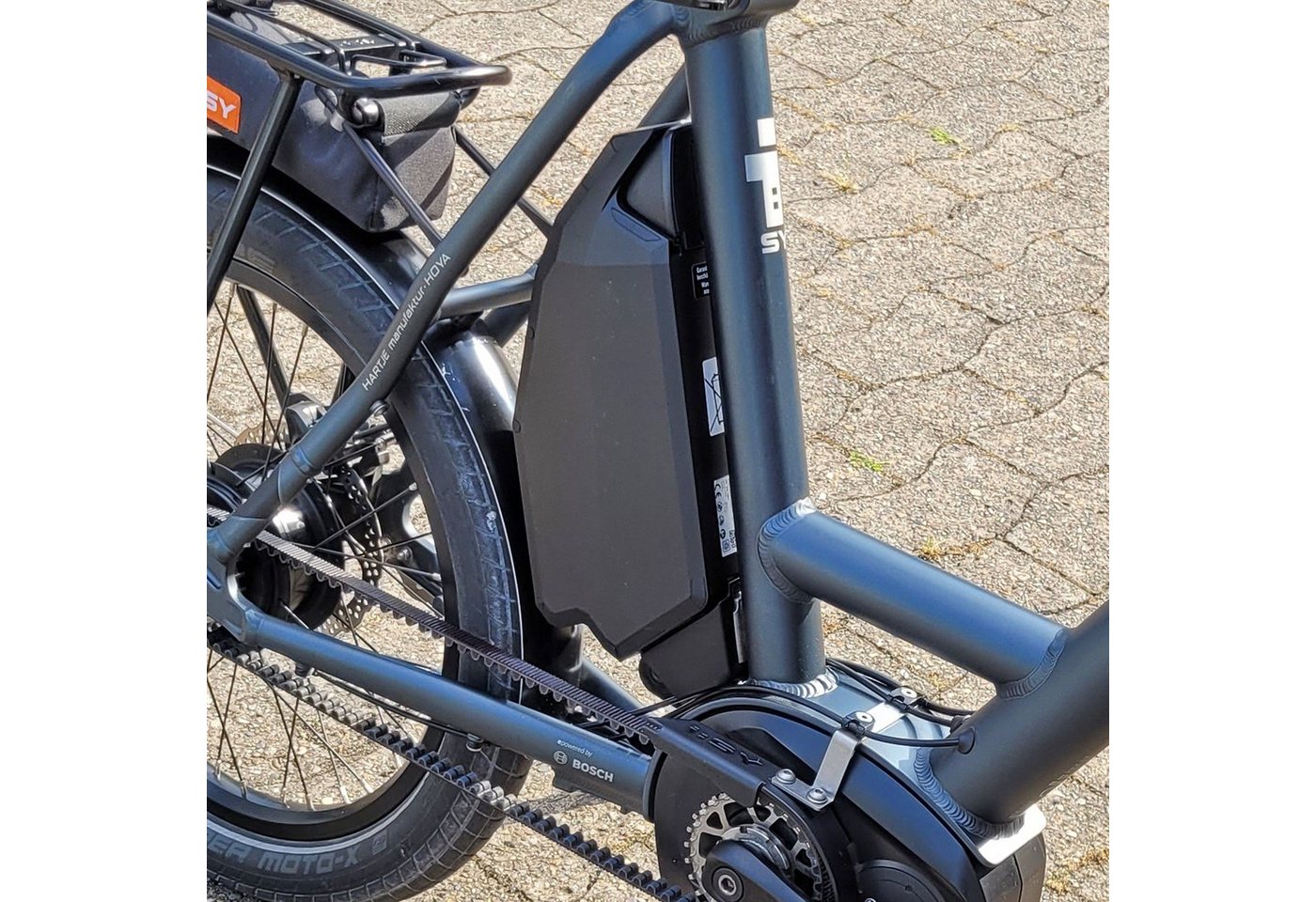 E-Bike Vision Akku passend für das e-Bike i:SY XXL 15Ah 540Wh, Sattelrohr, Made in Akku von E-Bike Vision