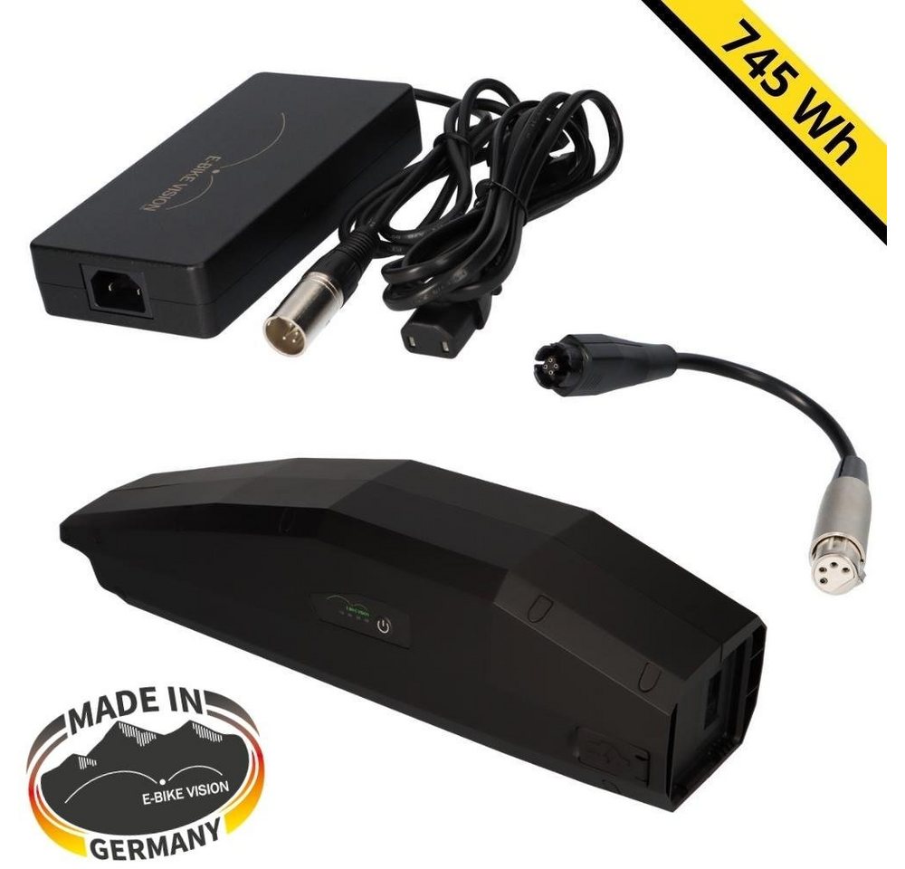 E-Bike Vision SET E-Bike Akku 36 Volt 20,7Ah 745Wh für Yamaha + Ladegerät E-Bike Akku E-Bike Vision SET E-Bike Akku 36 Volt 20,7Ah 745Wh für Yamaha + Ladegerät E-Bike Akku von E-Bike Vision