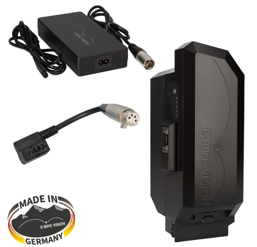 E-Bike Vision Set Next Generation E-Bike Akku 19Ah + Ladegerät 6A + Adapter E-Bike Akku E-Bike Vision Set Next Generation E-Bike Akku 19Ah + Ladegerät 6A + Adapter E-Bike Akku von E-Bike Vision