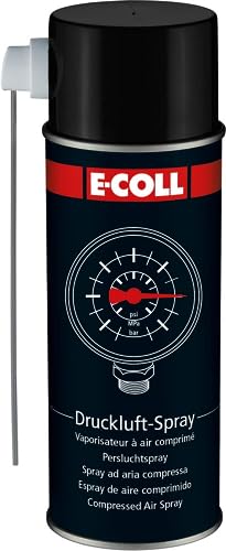 E-COLL Druckluft unbrennbar Spraydose 400ml (1 Stk.) von E-Coll