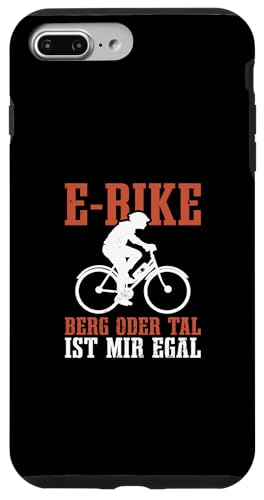 Hülle für iPhone 7 Plus/8 Plus E-Bike Berg Oder Tal Fahrrad von E Fahrrad Radfahrer Elektrofahrrad Spruch