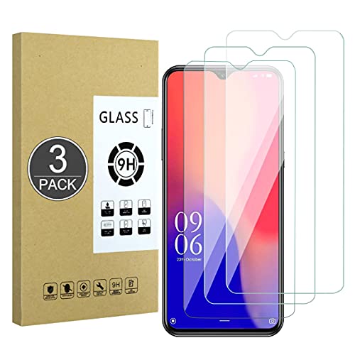 E-Hamii [3 Stück 9H Gehärtetes,Bruchsicheres Glas Kompatibel mit Doogee X95 2020/X95 Pro,[HD Kristall Klar] 0,33 mm Display Schutzfolie für Doogee X95 2020/X95 Pro von E-Hamii