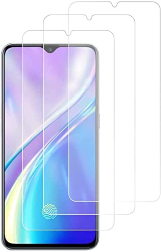 E-Hamii [3 Stück 9H Gehärtetes,Bruchsicheres Glas Kompatibel mit OPPO Realme X2/XT,[HD Kristall Klar] 0,33 mm Display Schutzfolie für OPPO Realme X2/XT von E-Hamii