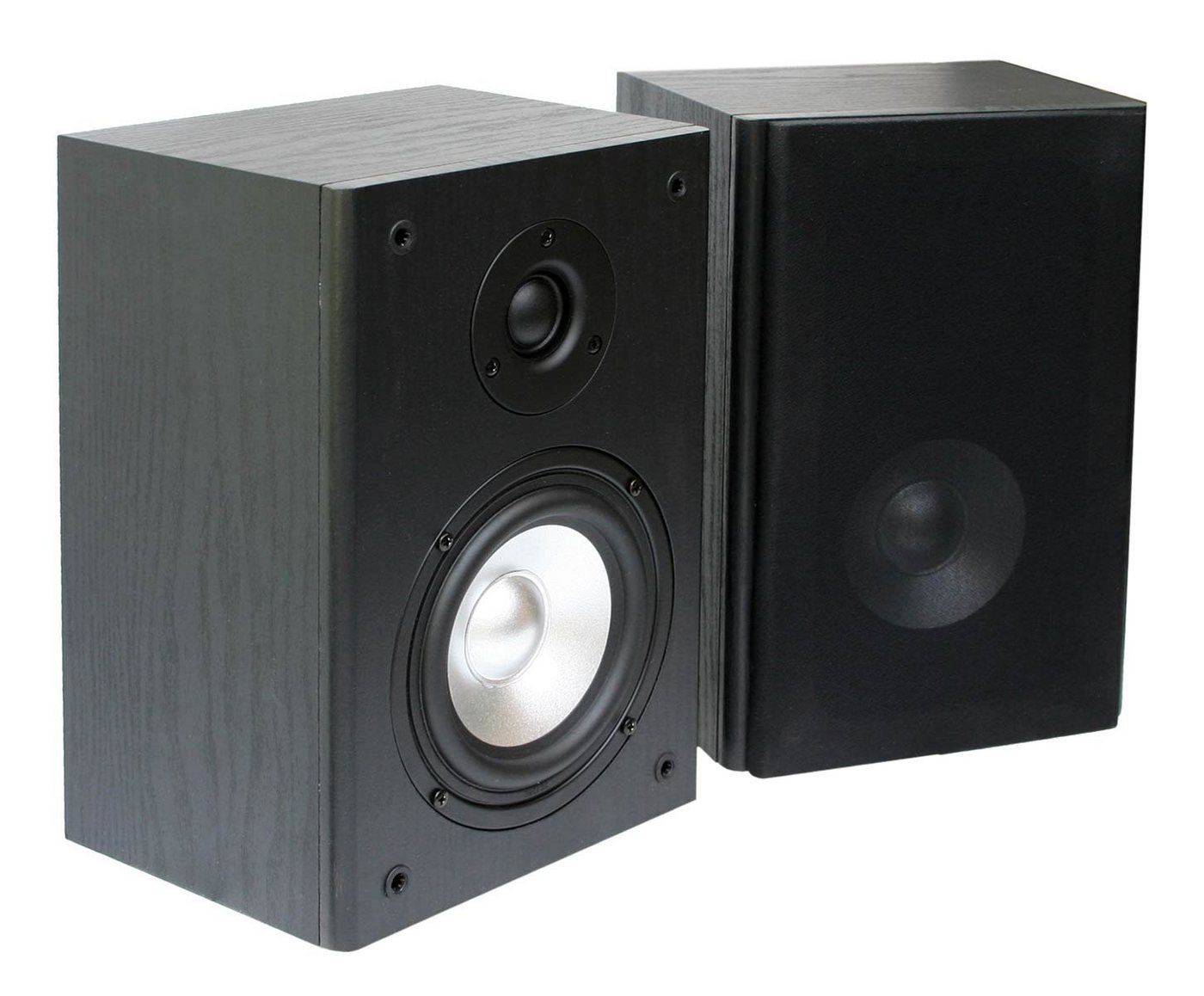 E-Lektron BK-55 Regal-Lautsprecher Stereo (50 W, Passive Lautsprecher, Lautsprecherfront ist abnehmbar) von E-Lektron
