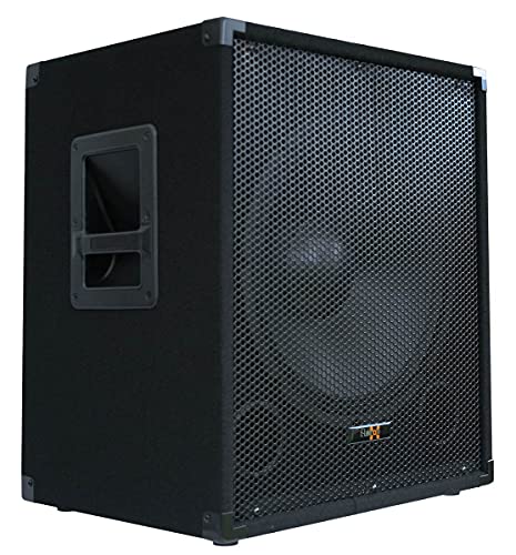 E-Lektron SUB-Q38A PA-Subwoofer Aktiv 15"/38cm Bass Lautsprecher Box mit integrierter Endstufe 600W-Peak E-Lektron SUB-Q38A PA-Subwoofer Aktiv 15"/38cm Bass Lautsprecher Box mit integrierter Endstufe 600W-Peak von E-Lektron