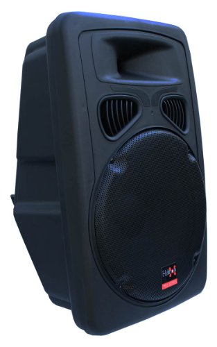 E-Lektron aktives PA Lautsprecher-System Soundanlage mit Media-Player, Bluetooth, integrierte Class-D Endstufe JAD38-B 500W von E-Lektron