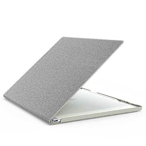 E NET-CASE Schutzhülle für Remarkable 2 Tablet 26,3 cm (10,3 Zoll), schlank, leicht, Folio-Design, Cover für Remarkable 2 Digital Paper mit Stifthalter, Grau von E NET-CASE