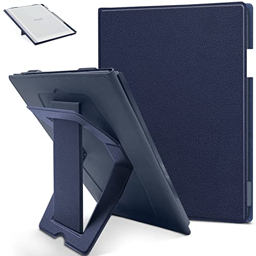 E NET-CASE Schutzhülle mit Standfunktion für Remarkable 2 Digital Paper Tablet 10,3 Zoll 2020, Premium-PU-Leder, um 360 Grad verstellbare Winkel, Buchhülle für Remarkable 2 mit internem von E NET-CASE