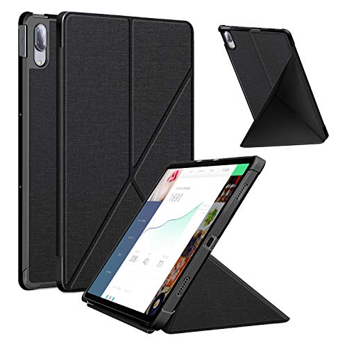 Schutzhülle für Lenovo Tab P11 Pro 29,2 cm (11,5 Zoll) 2020 stehendes Origami, dünn, leicht, weiche TPU-Rückabdeckung für Lenovo Tab P11 Pro TB-J706F 29,2 cm (11,5 Zoll) Tablet (schwarz) von E NET-CASE