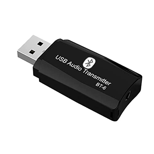 2in1 Bluetooth 5.0 USB Adapter Dongle Empfänger 3.5mm AUX Audio TV PC von E-T
