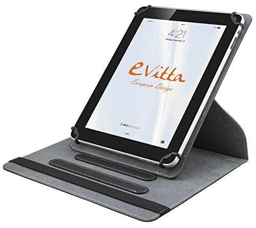 'e-vitta Rotate360 8 "Univ 8" Bezug schwarz – Schutzhüllen für Tablet (Tasche, Universal, 20,3 cm (8), 205 g, schwarz) von E-Vitta