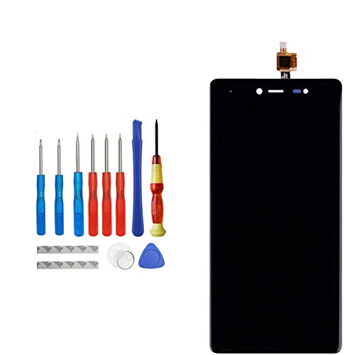 E-YIIVIIL Ersatz LCD Display Kompatibel Für Wiko Fever 4G 5,2 inch (Schwarz Ohne Rahmen) Ersatzteil Reparatur Anzeige LCD Touch Screen with Toolkit von E-YIIVIIL