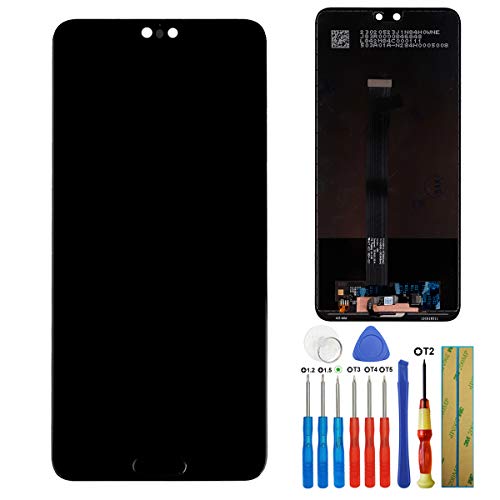 E-YIIVIIL LCD Display Kompatibel mit Huawei P20 EML-L29C/EML-L09C/EML-AL00 LCD Display Touch Screen Digitizer Display Assembly with fingerabdruck von E-YIIVIIL