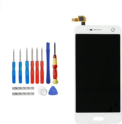 E-YIIVIIL Neu Ersatz LCD Display Kompatibel Für ZTE Blade V8 BV0800, Blade V0800 5,2 inch (Weiß Ohne Rahmen) Ersatzteil Reparatur Anzeige LCD Touch Screen with Toolkit von E-YIIVIIL