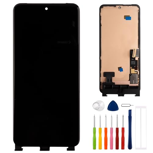 E-YIIVIIL Neuer Ersatz LCD Display Kompatibel mit Google Pixel 8 GZPFO, GPJ41 GKWS6, G9BQD 6.2" LCD Display Touch Screen Assembly with Tools Fingerprint Supported（with Frame） von E-YIIVIIL