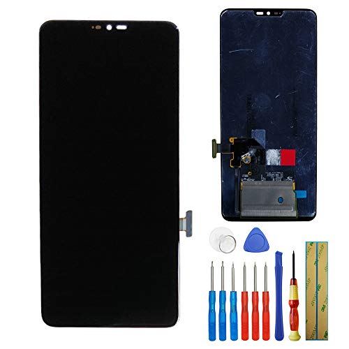 E-YIIVIIL Neuer Ersatz LCD Display kompatibel mit LG G7 G7 ThinQ Display Touchscreen Bildschirm Digitizer Assembly Schwarz Glas +Tools von E-YIIVIIL