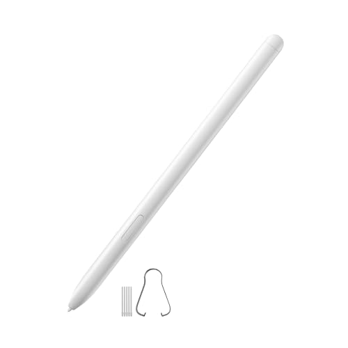 Neuer Ersatz S Stylus Touch S Pen EJ-PX710BBEGWW kompatibel mit Samsung Galaxy Tab S9,S9 FE SM-X710,SM-X716B S Pen (White) von E-YIIVIIL