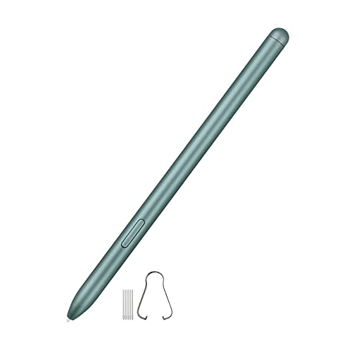 Neuer Ersatz S Stylus Touch S Pen kompatibel mit Samsung Galaxy Tab S7 FE SM-T730 T733 SM-T736B S Pen (Green) von E-YIIVIIL