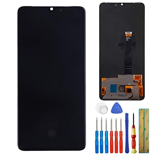 E-YIIVIIL TFT Display Kompatibel mit Realme X2 Pro RMX1931 6.5" LCD Display Touch Screen Assembly with Tools Schwarz（Kein Rahmen） von E-YIIVIIL