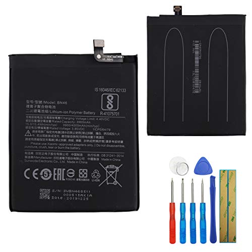 E-yiiviil Battery BN46 Compatible with Xiaomi Redmi Note 8/Note 8T Redmi 7 Redmi Note 6/Note 6 PRO with Tools E-yiiviil Battery BN46 Compatible with Xiaomi Redmi Note 8/Note 8T Redmi 7 Redmi Note 6/Note 6 PRO with Tools von E-YIIVIIL