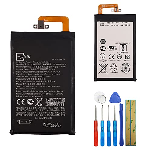 E-yiiviil Ersatzakku 63108-003 Kompatibel mit BlackBerry Keyone DTEK70 DK70 BBB100-1-2-3 with Tools E-yiiviil Ersatzakku 63108-003 Kompatibel mit BlackBerry Keyone DTEK70 DK70 BBB100-1-2-3 with Tools von E-YIIVIIL