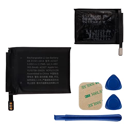 E-yiiviil Ersatzakku A2327 Kompatibel mit Watch Series 6 44mm GPS LTE with Repair Tool Kit E-yiiviil Ersatzakku A2327 Kompatibel mit Watch Series 6 44mm GPS LTE with Repair Tool Kit von E-YIIVIIL