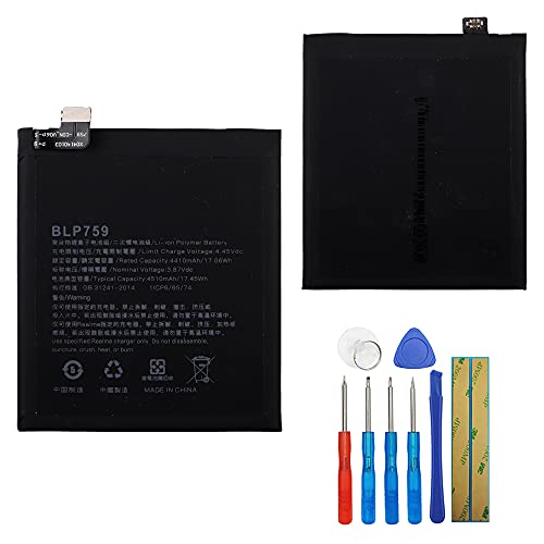E-yiiviil Ersatzakku BLP759 Kompatibel mit OnePlus 8 PRO IN2023 iN2020 IN2025 with Repair Tool Kit E-yiiviil Ersatzakku BLP759 Kompatibel mit OnePlus 8 PRO IN2023 iN2020 IN2025 with Repair Tool Kit von E-YIIVIIL