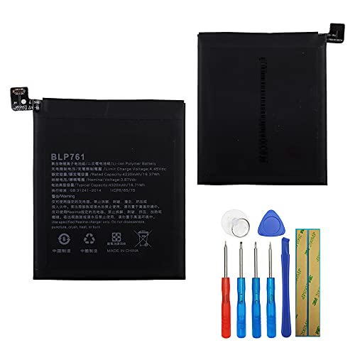 E-yiiviil Ersatzakku BLP761 Kompatibel mit OnePlus 8 IN2017 with Repair Tool Kit E-yiiviil Ersatzakku BLP761 Kompatibel mit OnePlus 8 IN2017 with Repair Tool Kit von E-YIIVIIL