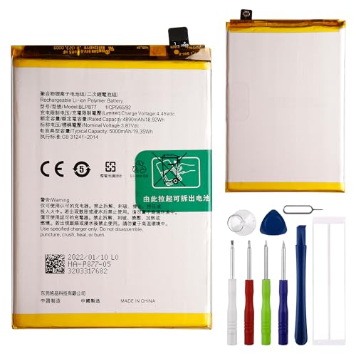E-yiiviil Ersatzakku BLP877 Kompatibel mit Realme 8i C35 RMX3511 AKKU with Tools E-yiiviil Ersatzakku BLP877 Kompatibel mit Realme 8i C35 RMX3511 AKKU with Tools von E-YIIVIIL