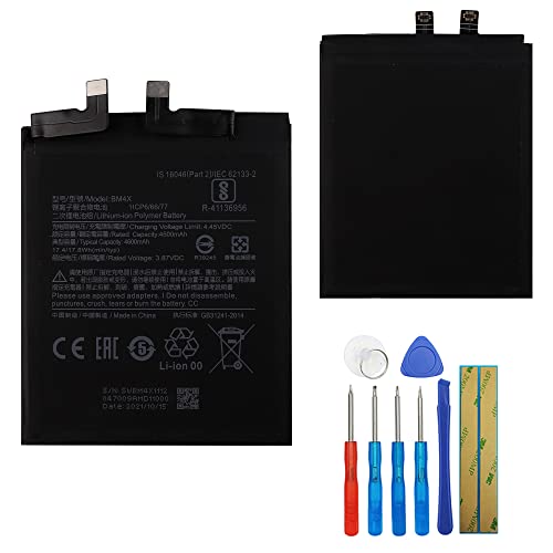 E-yiiviil Ersatzakku BM4X Kompatibel mit Xiaomi Mi 11 with Tools von E-YIIVIIL