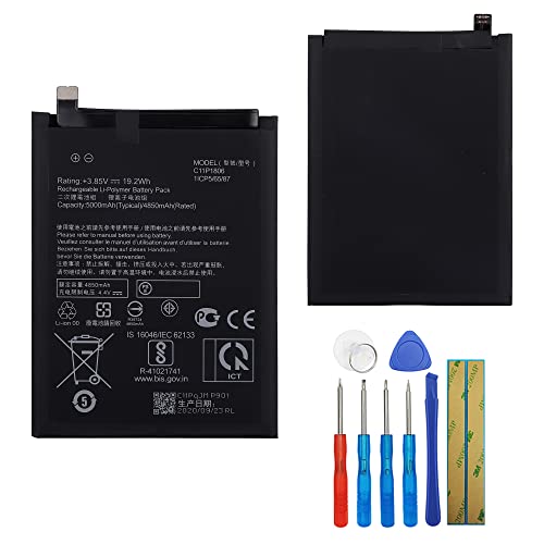 E-yiiviil Ersatzakku C11P1806 Kompatibel mit ASUS ZenFone 6 ZS630KL I01WD with Tools E-yiiviil Ersatzakku C11P1806 Kompatibel mit ASUS ZenFone 6 ZS630KL I01WD with Tools von E-YIIVIIL