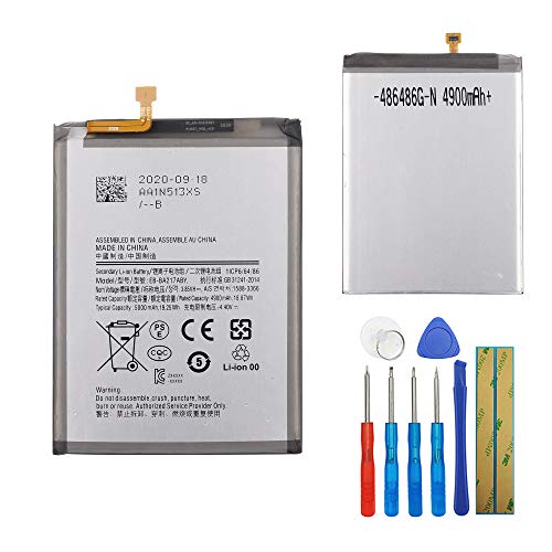 E-yiiviil Ersatzakku EB-BA217ABY Compatible with Samsung Galaxy A12 A21S with Tools E-yiiviil Ersatzakku EB-BA217ABY Compatible with Samsung Galaxy A12 A21S with Tools von E-YIIVIIL