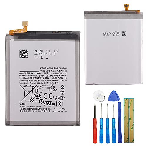 E-yiiviil Ersatzakku EB-BA315ABY Kompatibel mit Samsung Galaxy A31 SM-A315 SM-A315F/DS with Tools E-yiiviil Ersatzakku EB-BA315ABY Kompatibel mit Samsung Galaxy A31 SM-A315 SM-A315F/DS with Tools von E-YIIVIIL