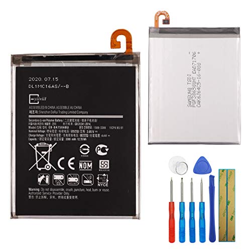 E-yiiviil Ersatzakku EB-BA750ABU Kompatibel mit Samsung Galaxy A10 SM-A105F/DS A105F A7 2018 A750 SM-A730x with Tools E-yiiviil Ersatzakku EB-BA750ABU Kompatibel mit Samsung Galaxy A10 SM-A105F/DS A105F A7 2018 A750 SM-A730x with Tools von E-YIIVIIL