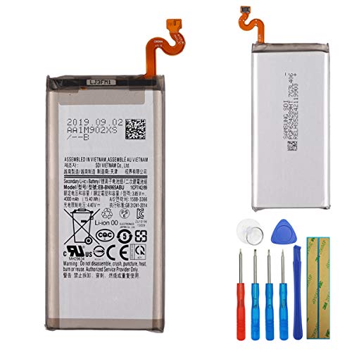 E-yiiviil Ersatzakku EB-BN965ABU Kompatibel mit Samsung Galaxy Note 9 SM-N9600 N9600 4000mAh with Tools E-yiiviil Ersatzakku EB-BN965ABU Kompatibel mit Samsung Galaxy Note 9 SM-N9600 N9600 4000mAh with Tools von E-YIIVIIL