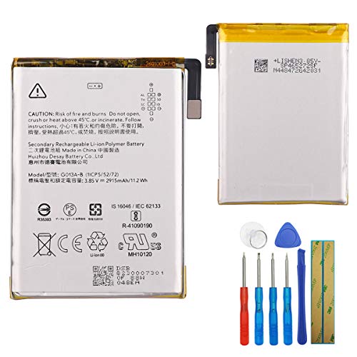 E-yiiviil Ersatzakku G013A-B Kompatibel mit Google Pixel 3 5.5" 2915MAH with Tools E-yiiviil Ersatzakku G013A-B Kompatibel mit Google Pixel 3 5.5" 2915MAH with Tools von E-YIIVIIL