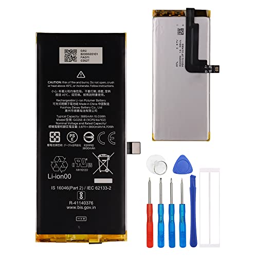 E-yiiviil Ersatzakku G025E-B Kompatibel mit Google Pixel 4A 5G GD1YQ G025I with Tools E-yiiviil Ersatzakku G025E-B Kompatibel mit Google Pixel 4A 5G GD1YQ G025I with Tools von E-YIIVIIL