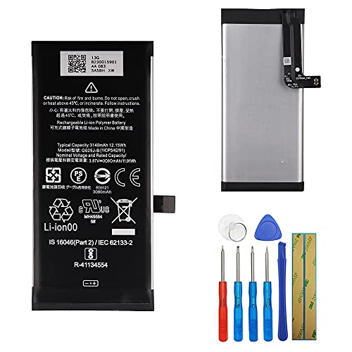 E-yiiviil Ersatzakku G025J-B Kompatibel mit Google Pixel 4A 4G G025J G025N with Tools E-yiiviil Ersatzakku G025J-B Kompatibel mit Google Pixel 4A 4G G025J G025N with Tools von E-YIIVIIL